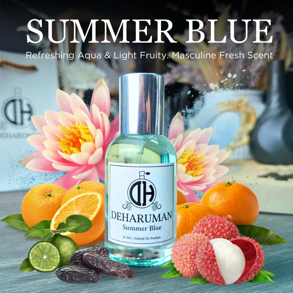 M8 Summer Blue Deharuman Perfume